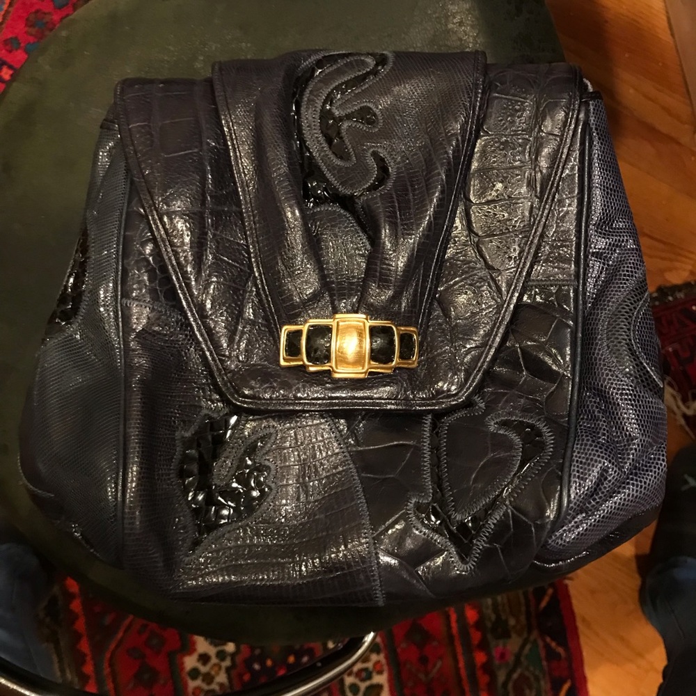 Leather Black Sharif Bag